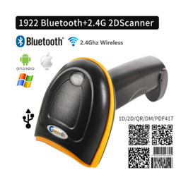 [00001] ESCANER DE CODIGO DE BARRA 2.4G INALAMBRICO+ BLUETOOTH